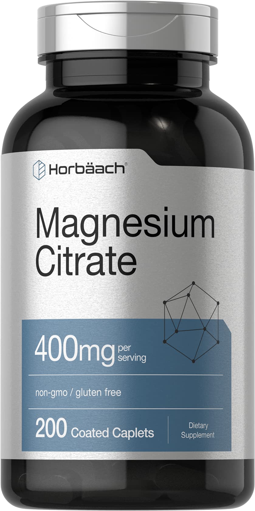 Foto 2 pulgar | Suplemento Horbaach Citrato de Magnesio Horbaach en Cápsulas de 400 mg - Venta Internacional