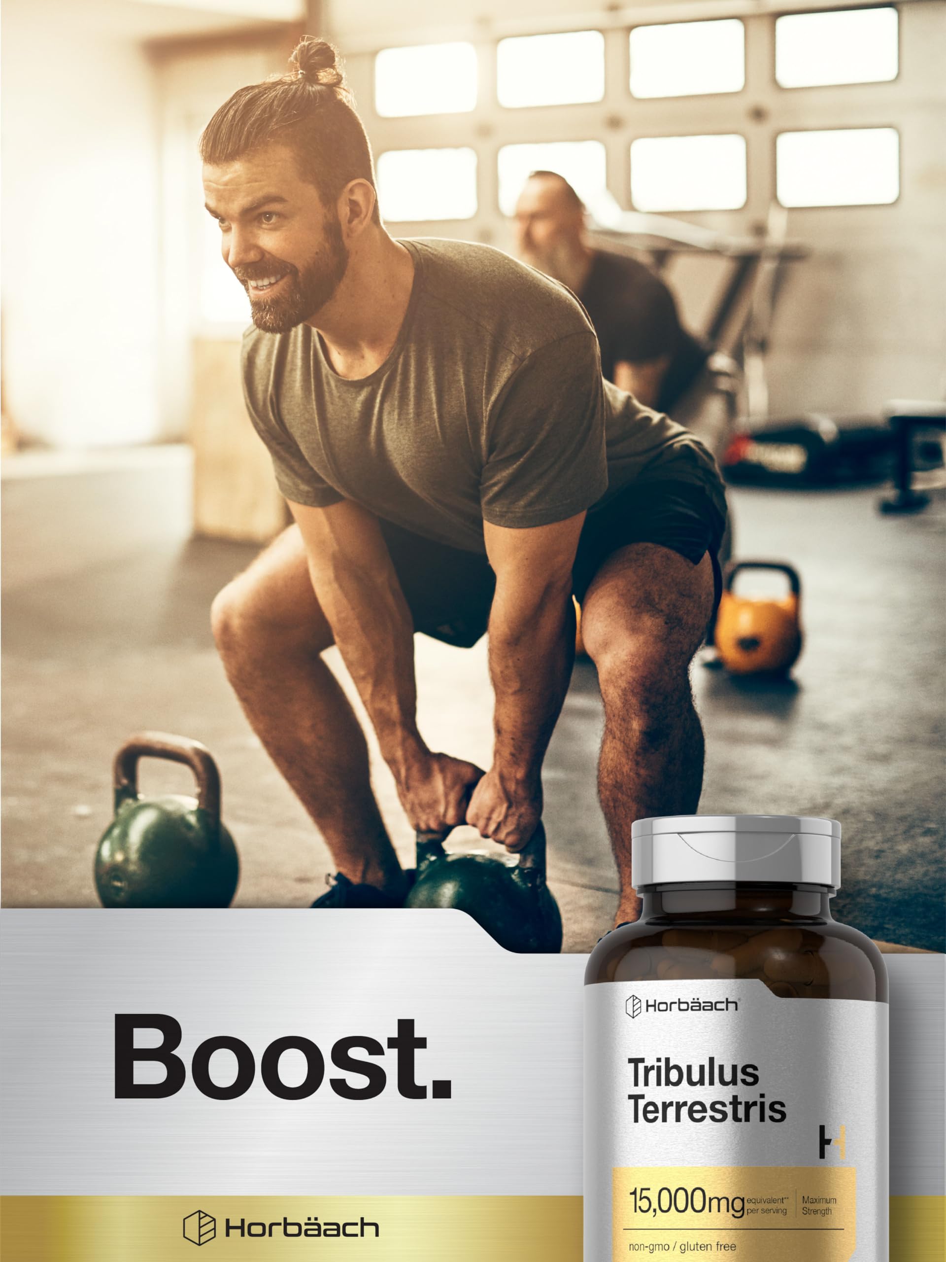 Foto 8 pulgar | Suplemento Horbäach Tribulus Terrestris 15000 mg 180 Cápsulas - Venta Internacional