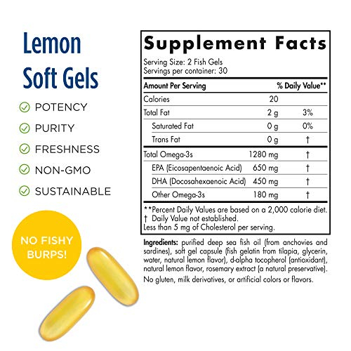 Foto 3 pulgar | Suplemento Nordic Naturals ProOmega Fish Gelatin 60 Gel - Venta Internacional