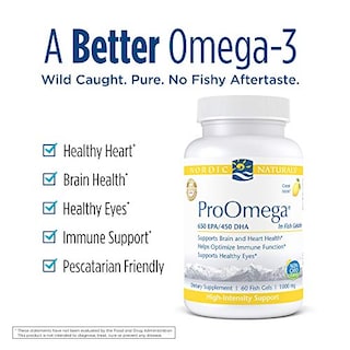 Foto 3 | Suplemento Nordic Naturals ProOmega Fish Gelatin 60 Gel - Venta Internacional