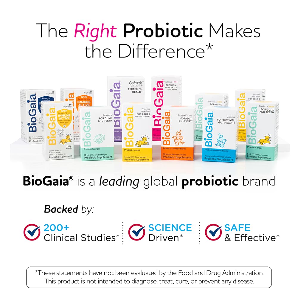 Foto 8 pulgar | Tabletas Masticables BioGaia Protectis para Niños y Adolescentes 30 Comprimidos - Venta Internacional
