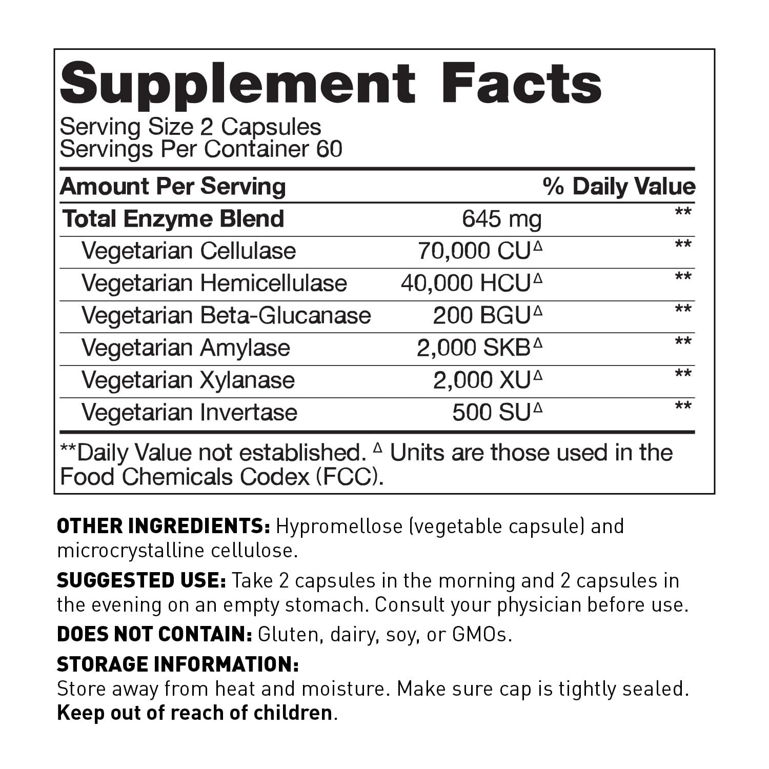 Foto 3 pulgar | Suplemento Amy Myers Md Candifense Digestion Support 120 Cápsulas - Venta Internacional