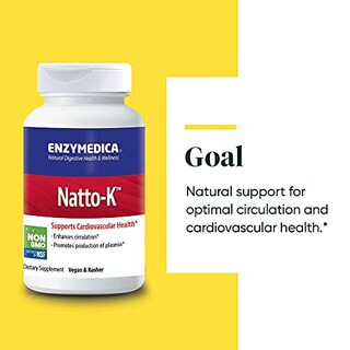Foto 4 | Suplemento Enzymedica Natto-k Enzysupport 90 Cápsulas - Venta Internacional