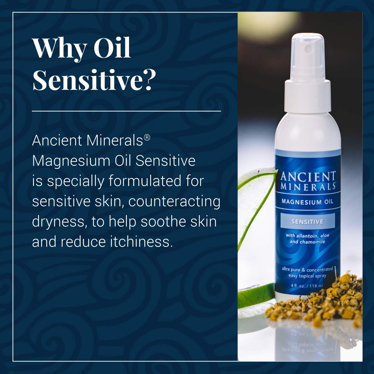 Foto 3 pulgar | Spray de Aceite de Magnesio Ancient Minerals Sensitive 120 Ml - Venta Internacional