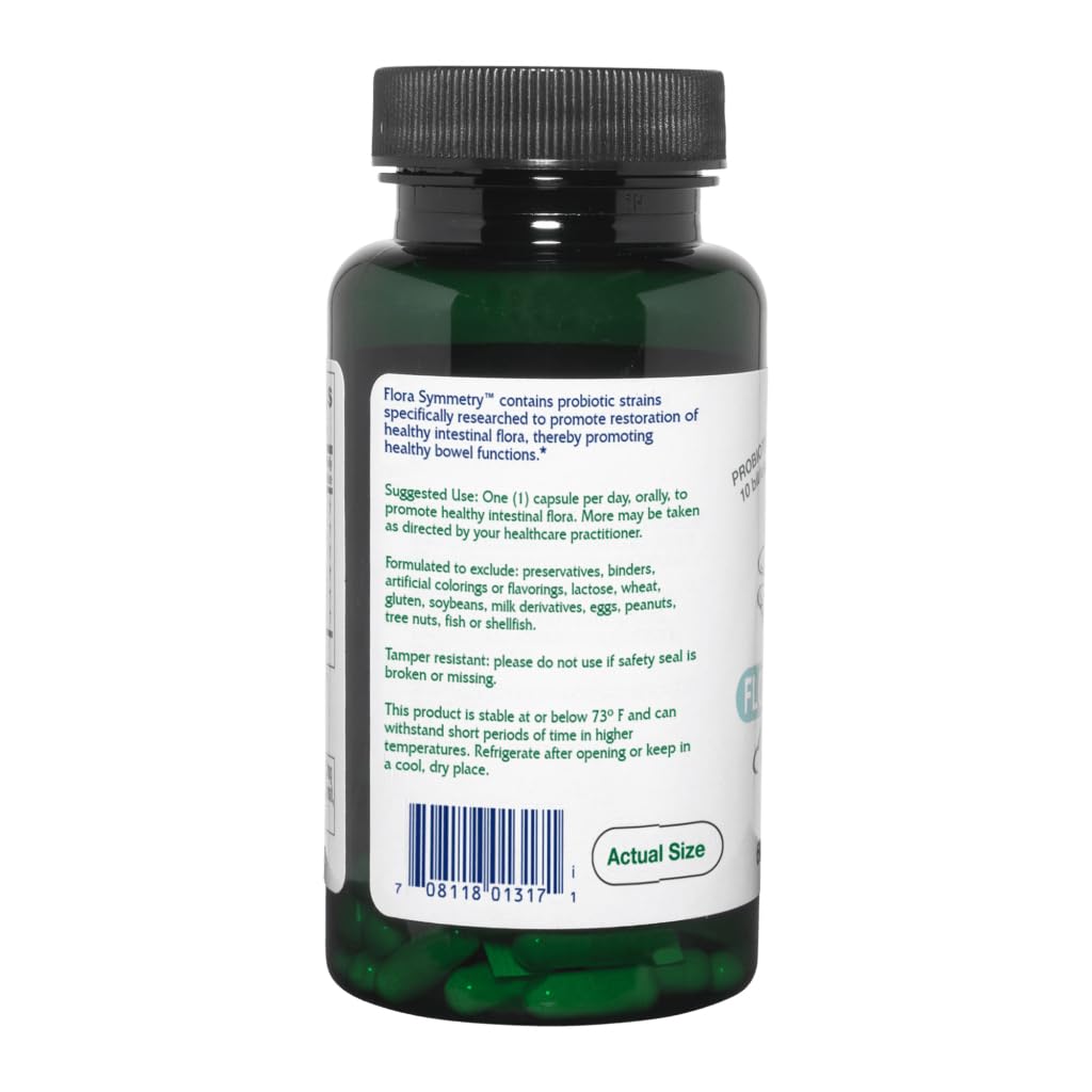 Foto 4 pulgar | Suplemento Vitanica Flora Symmetry Probiotic 60 Cápsulas - Venta Internacional