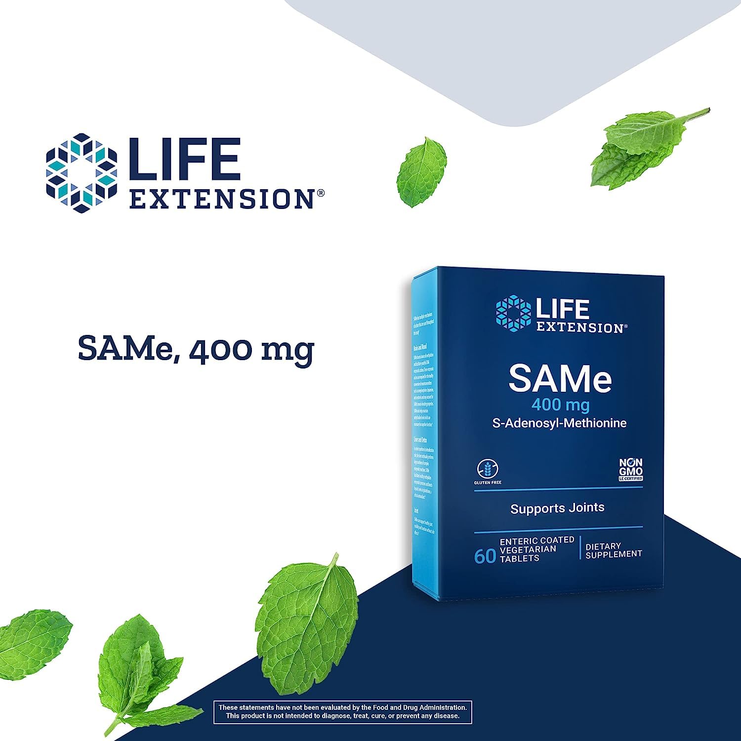 Foto 4 pulgar | Suplemento Life Extension Same 400 Mg De S-adenosil-metionina - Venta Internacional