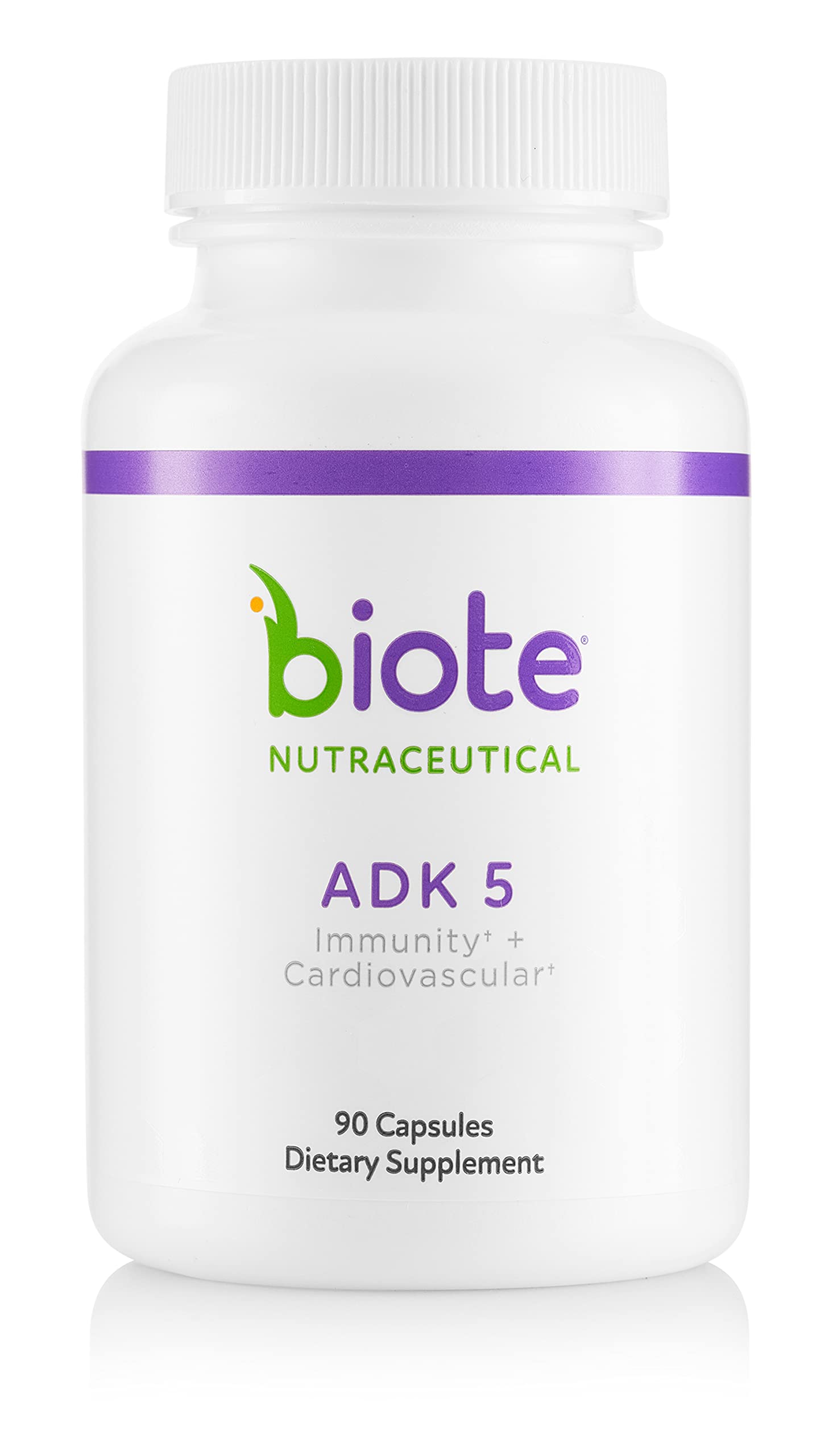 Suplemento Biote Nutraceuticals Adk 5 Immunity + Cardiovascular - Venta Internacional