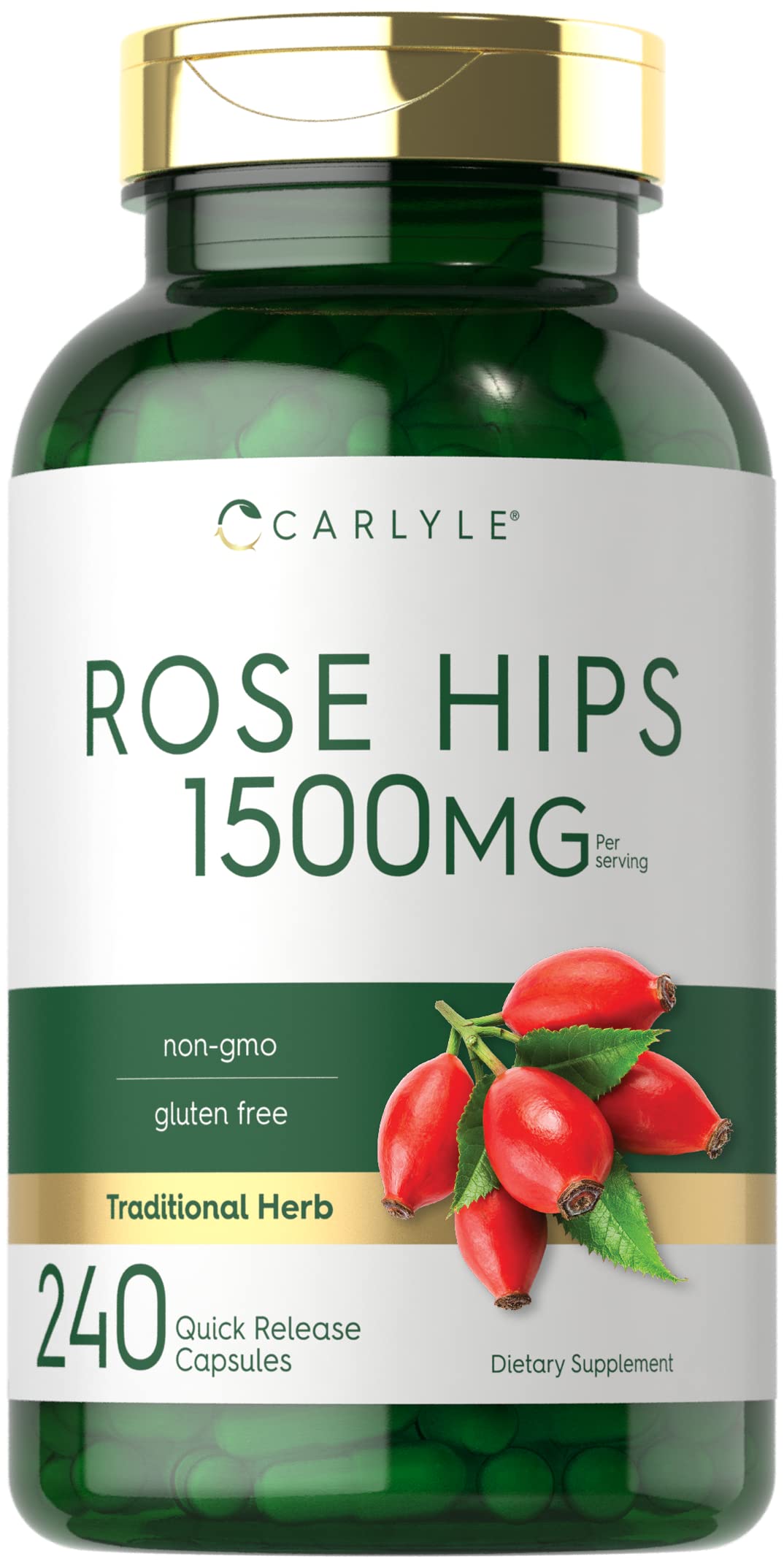 Foto 1 | Suplemento Carlyle Rose Hips 1500 mg 240 Cápsulas - Venta Internacional