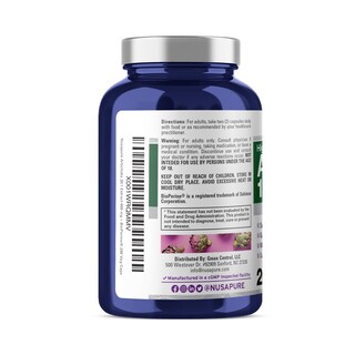 Foto 3 | Suplemento Nusapure Extracto de Alcachofa 12000 mg 200 Cápsulas - Venta Internacional