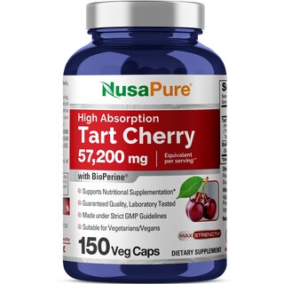 Foto 1 | Suplemento Nusapure Tart Cherry 57,200 mg 150 Cápsulas Vegano - Venta Internacional