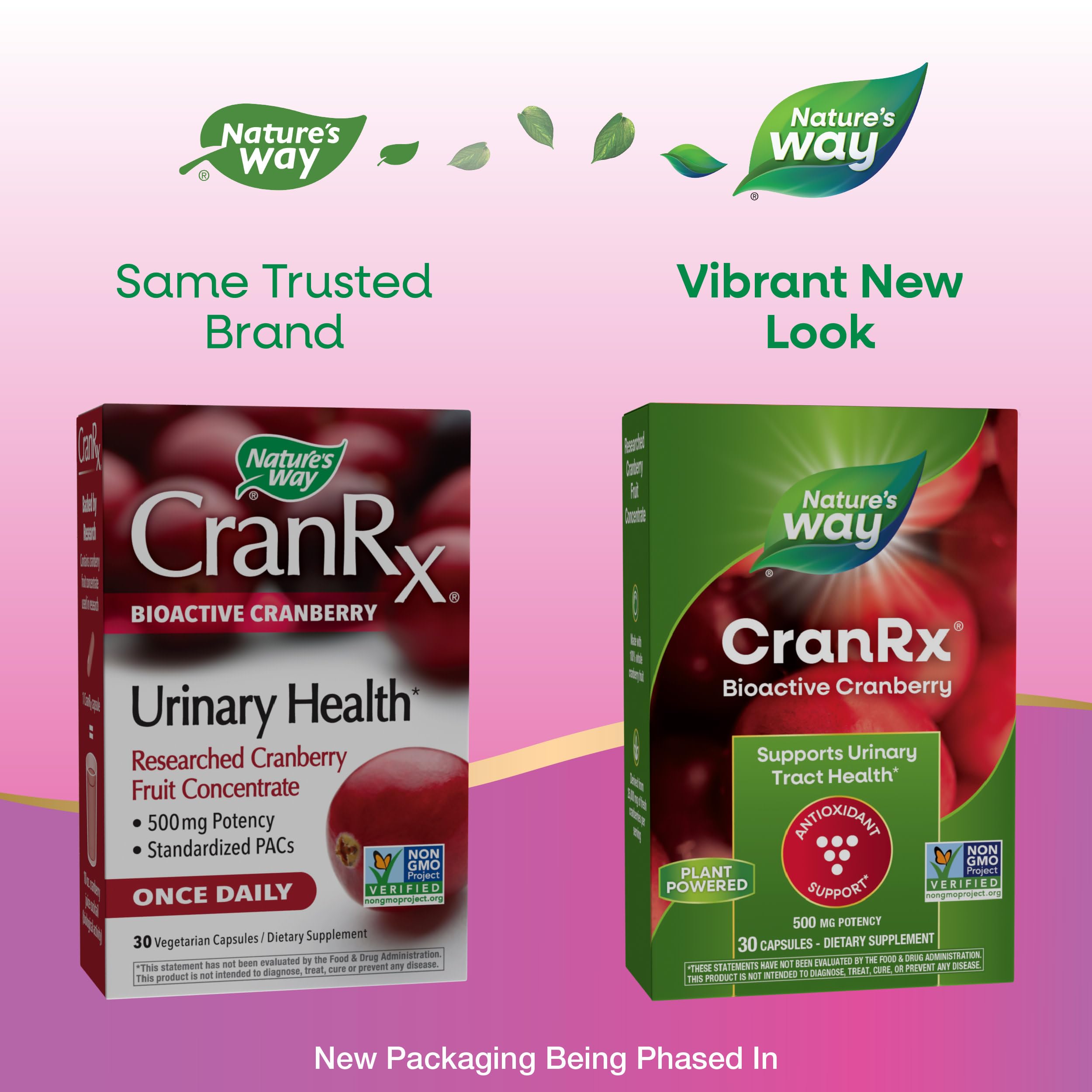 Foto 3 pulgar | Suplemento Nature's Way Cranrx  Bioactive Cranberry 30 Cápsulas - Venta Internacional