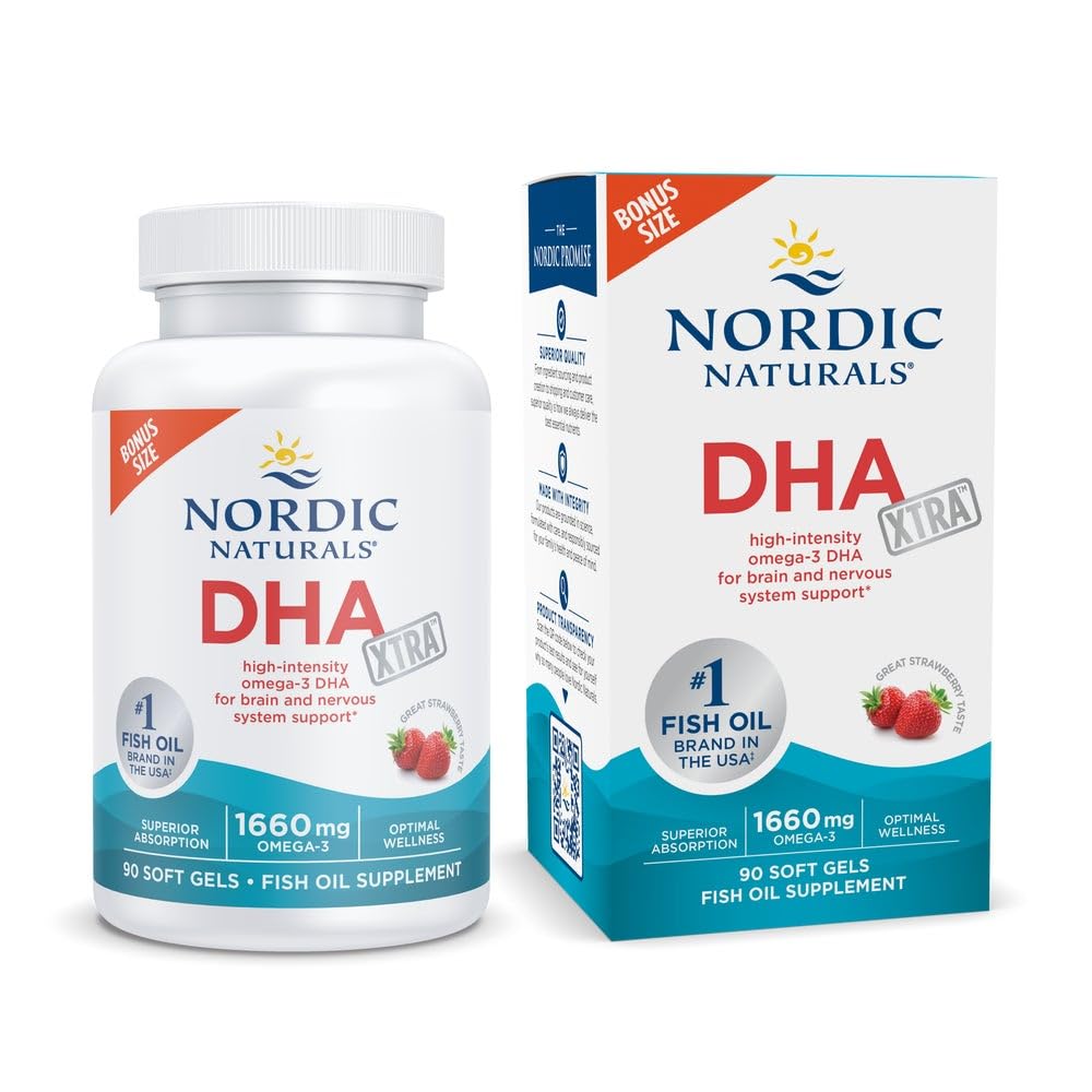 Foto 2 pulgar | Suplemento Nordic Naturals Dha Xtra 1660 Mg Omega-3 90 Geles Blandos - Venta Internacional