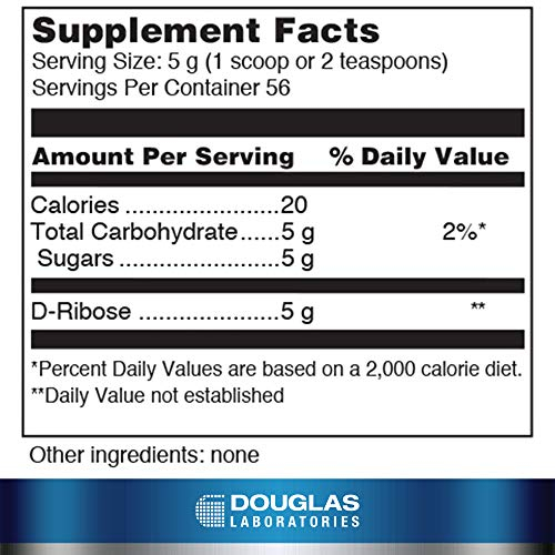 Foto 3 pulgar | Suplemento de Corvaleno D-Ribosa de Douglas Laboratories 300 ml - Venta Internacional