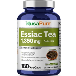 Foto 1 | Suplemento Nusapure Essiac Tea 180 Cápsulas Vegetarianas - Venta Internacional