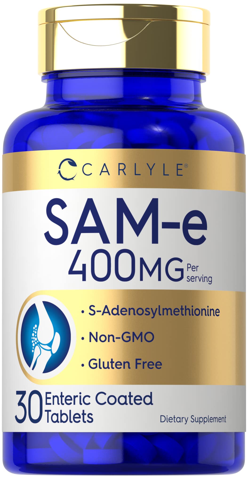 Foto 2 pulgar | Suplemento Carlyle Sam-e 400 Mg de S-adenosilmetionina 30 Comprimidos - Venta Internacional