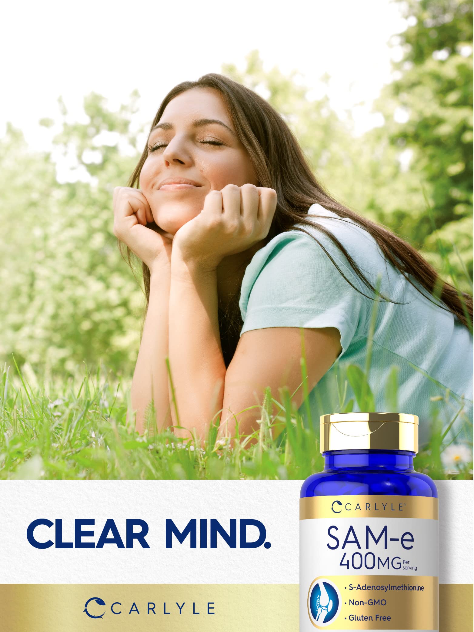 Foto 7 pulgar | Suplemento Carlyle Sam-e 400 Mg de S-adenosilmetionina 30 Comprimidos - Venta Internacional