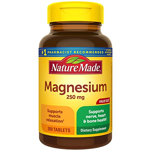 Foto 2 pulgar | Suplemento Dietético Nature Made de Óxido de Magnesio 250 mg 200 Tabletas - Venta Internacional