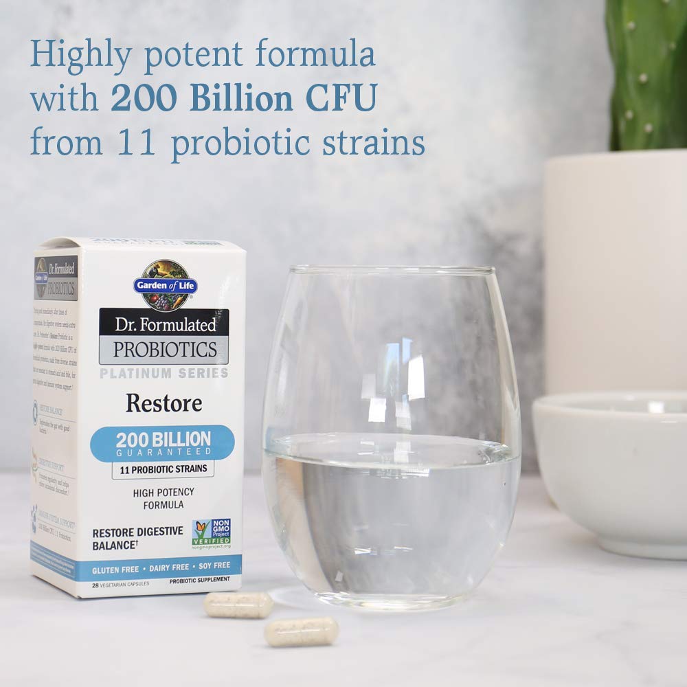 Foto 3 pulgar | Suplemento Garden Of Life Probiotics Platinum 28 Cápsulas - Venta Internacional