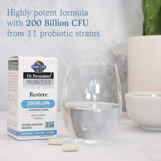 Foto 2 | Suplemento Garden Of Life Probiotics Platinum 28 Cápsulas - Venta Internacional