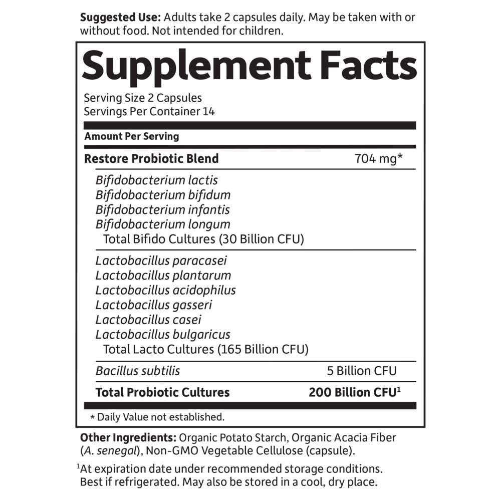 Foto 7 pulgar | Suplemento Garden Of Life Probiotics Platinum 28 Cápsulas - Venta Internacional