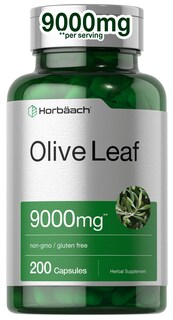 Foto 1 | Suplemento Horbäach Extracto de Hojade Olivo Horbäach 9000 mg 200 Cápsulas - Venta Internacional