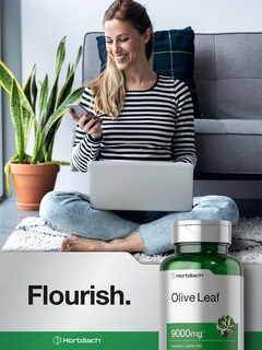 Foto 6 | Suplemento Horbäach Extracto de Hojade Olivo Horbäach 9000 mg 200 Cápsulas - Venta Internacional