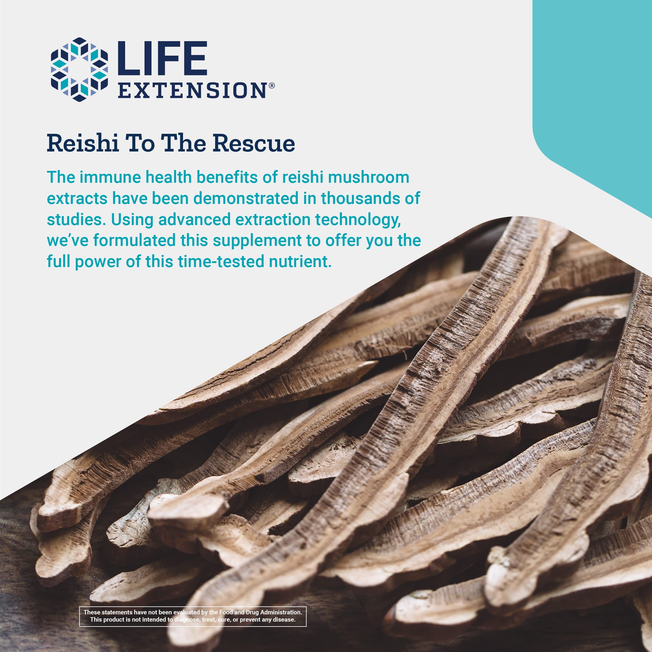 Foto 6 pulgar | Complejo de Hongos Life Extension con Extracto de Reishi Supplement - Venta Internacional