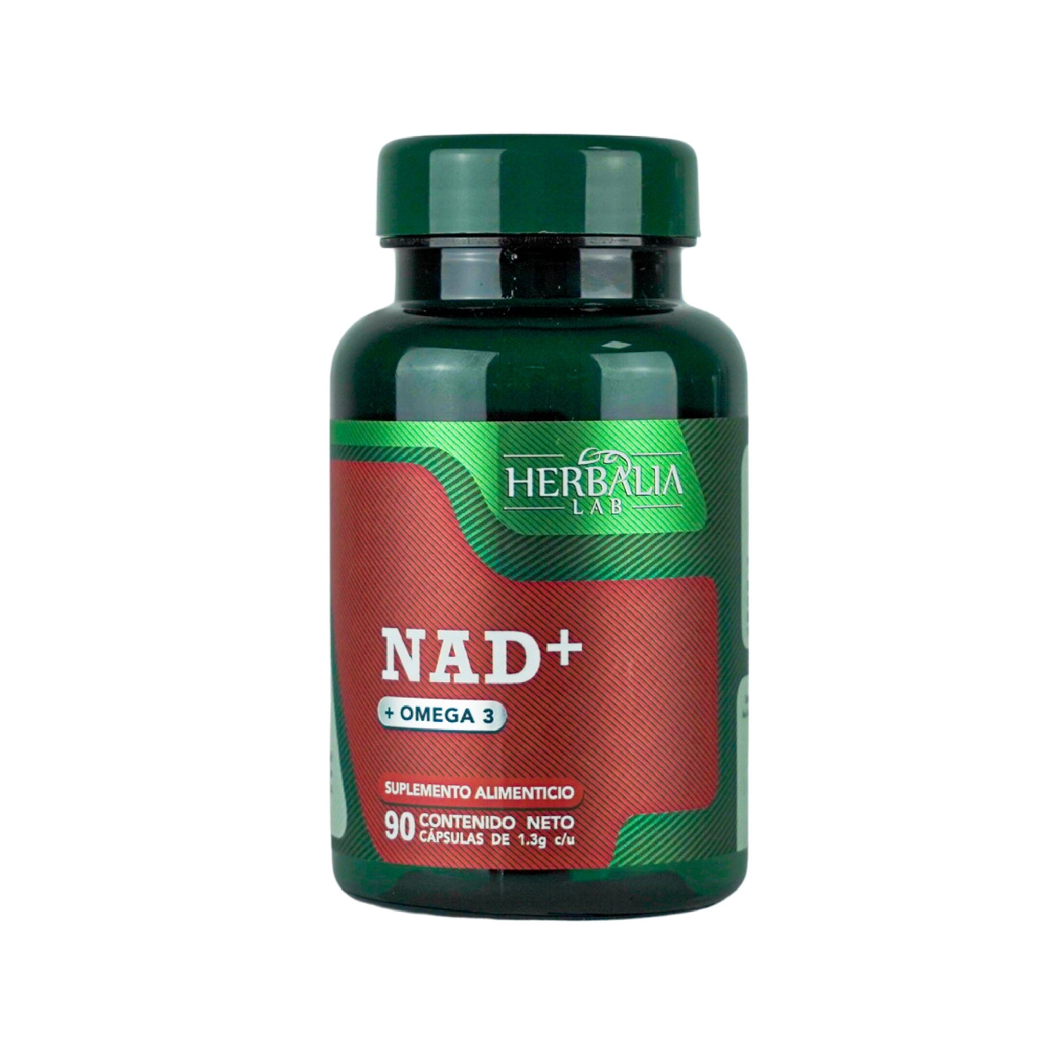 Foto 2 pulgar | Nad + Omega 3 Herbalia Lab