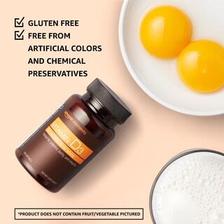 Foto 3 | Suplemento Amazon Elements de Vitamina D3 5000 Ui 180 Cápsulas - Venta Internacional