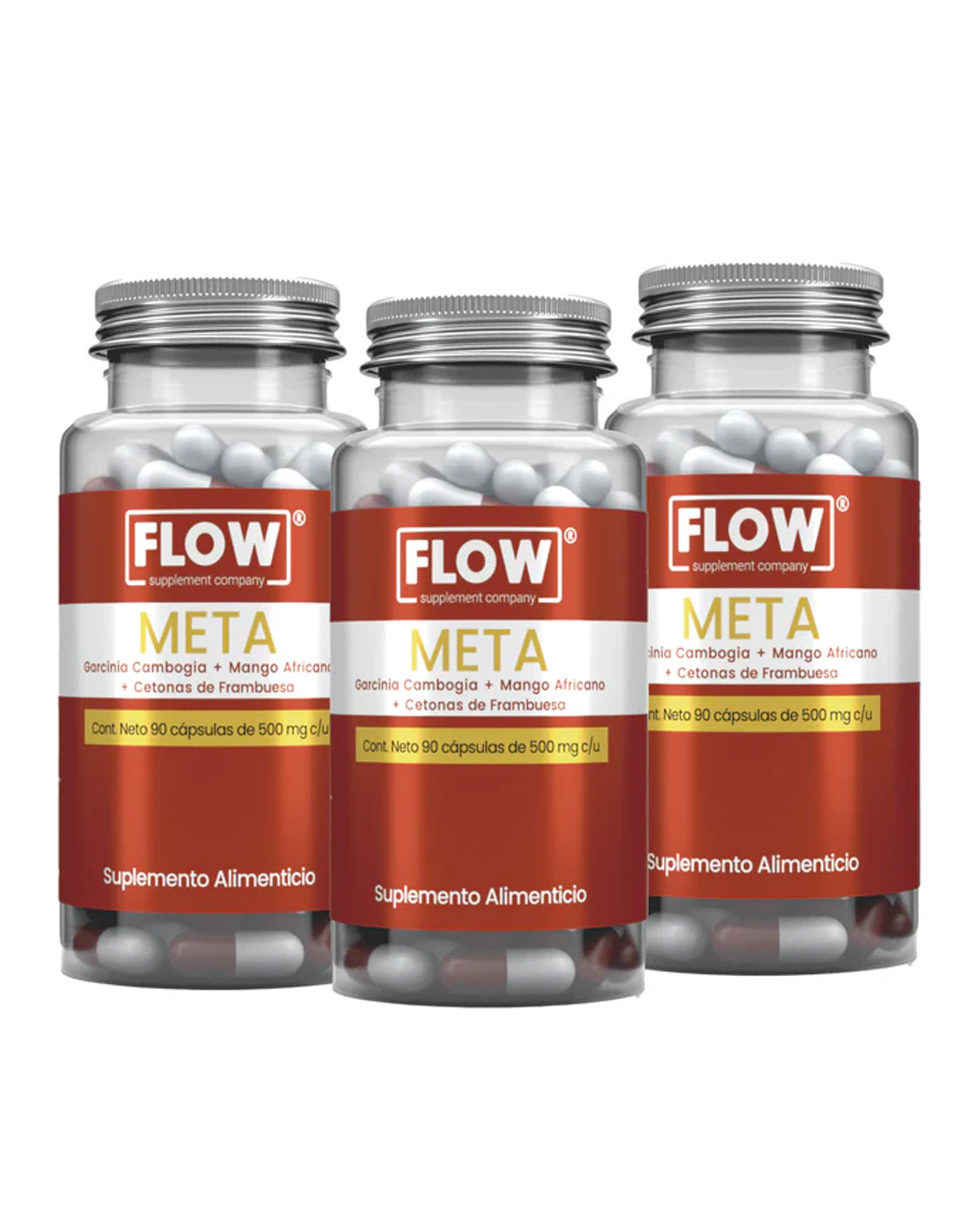 Foto 2 pulgar | Pack de 3 Suplementos con Vitaminas Minerales y Extractos Naturales para una Vida Saludable
