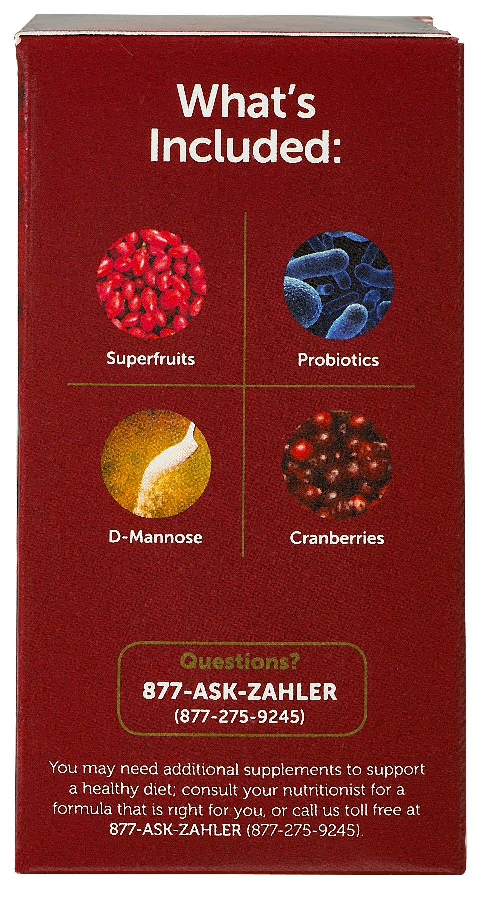 Foto 5 pulgar | Suplemento Zahler Uti Revolution Urinary Tract Health 60 Cápsulas - Venta Internacional