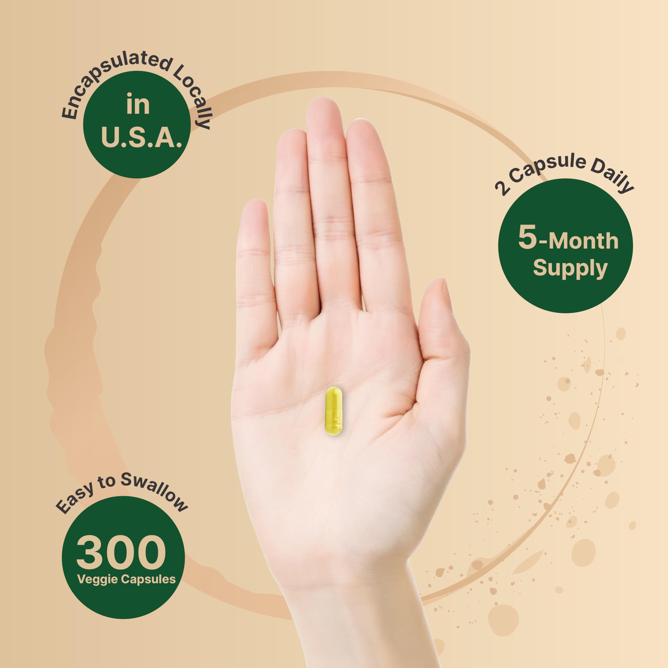Foto 5 pulgar | Suplemento Naturebell Berberine 500 mg 300 Cápsulas Vegetarianas - Venta Internacional
