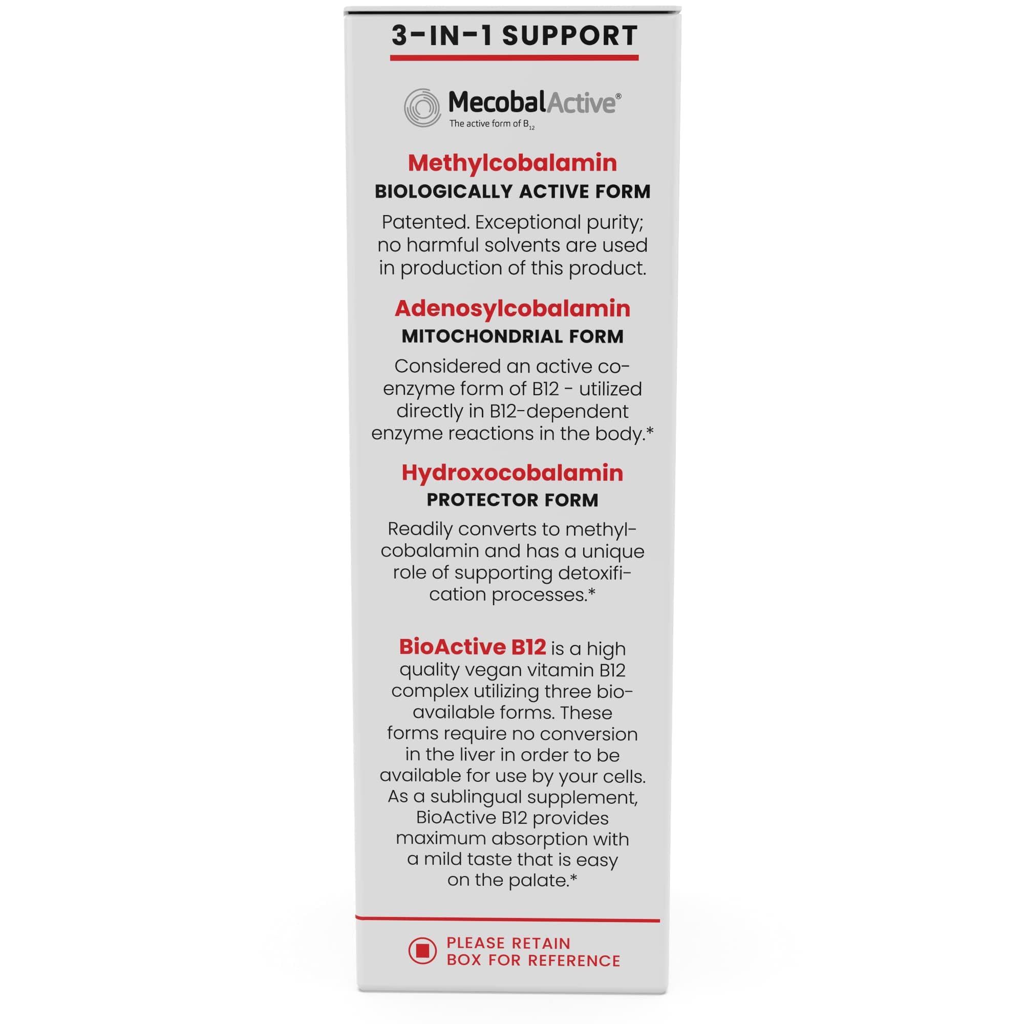 Foto 4 pulgar | Suplemento de Vitamina B12 Vegana Bioactive De Pure Therappro de 10 Ml - Venta Internacional