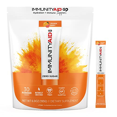 Foto 2 pulgar | Paquetes de Polvo Lifeaid Immunity Aid Go! Paquete de 30 Unidades Zero Sugar - Venta Internacional