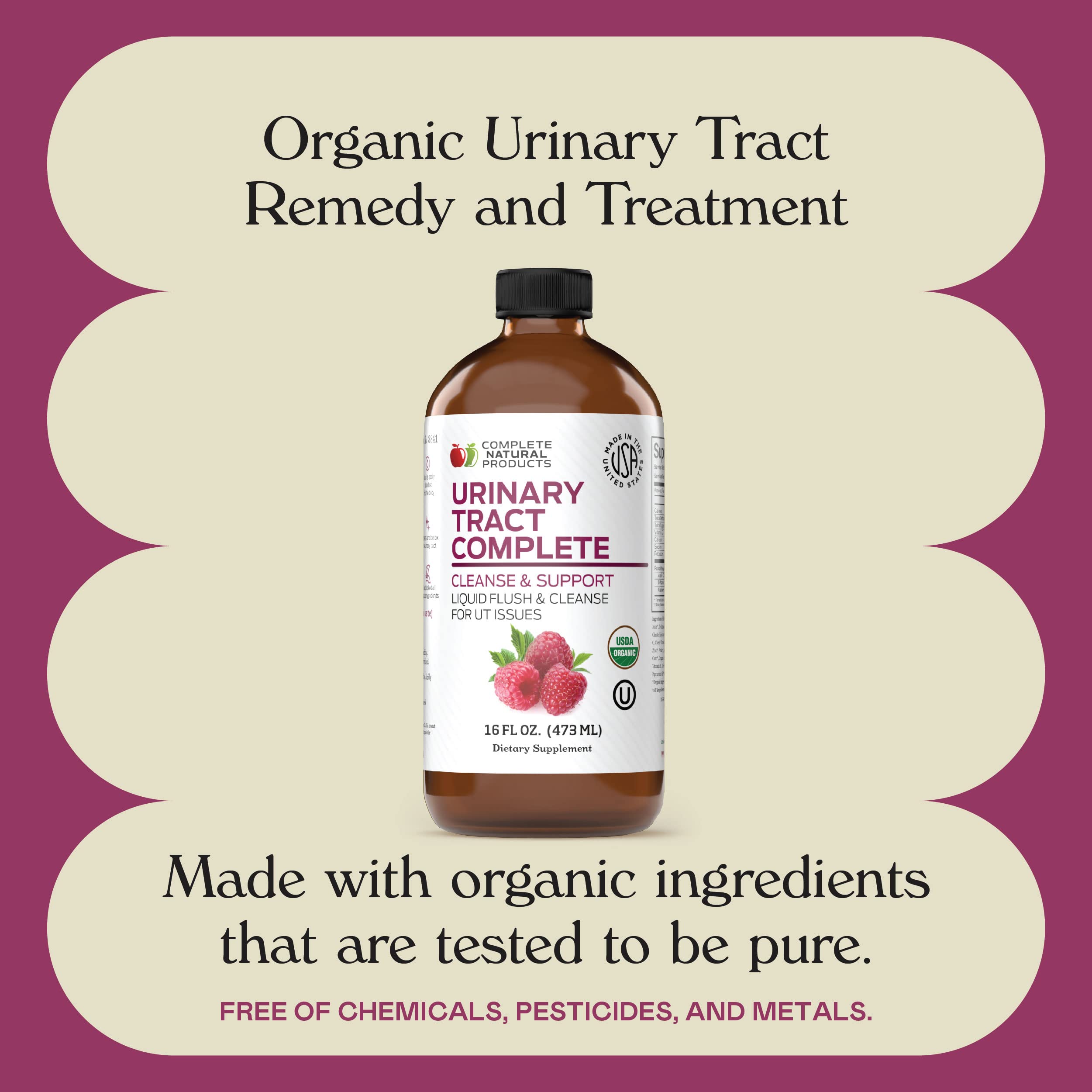 Foto 7 pulgar | Suplemento Complete Natural Products para Tracto Urinario 473 ml - Venta Internacional