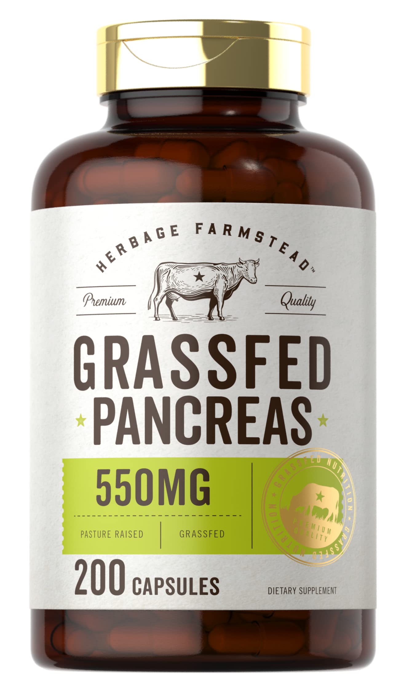 Foto 1 | Suplemento Carlyle Grassfed Pancreas de 200 Cápsulas-Venta Internacional