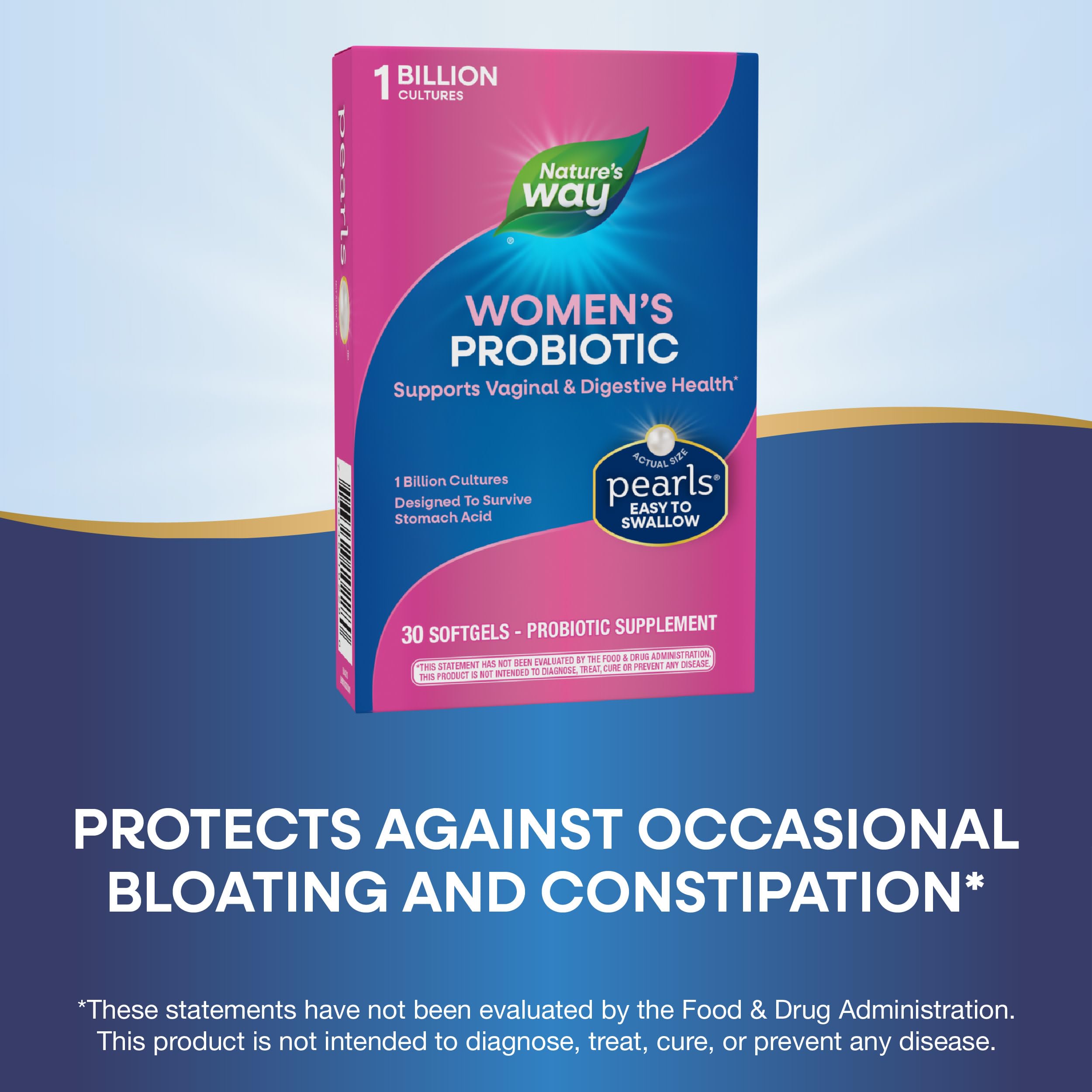 Foto 5 pulgar | Suplemento Nature's Way con Perlas Probióticas 30 Cápsulas Blandas para Mujer - Venta Internacional