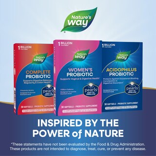 Foto 7 | Suplemento Nature's Way con Perlas Probióticas 30 Cápsulas Blandas para Mujer - Venta Internacional