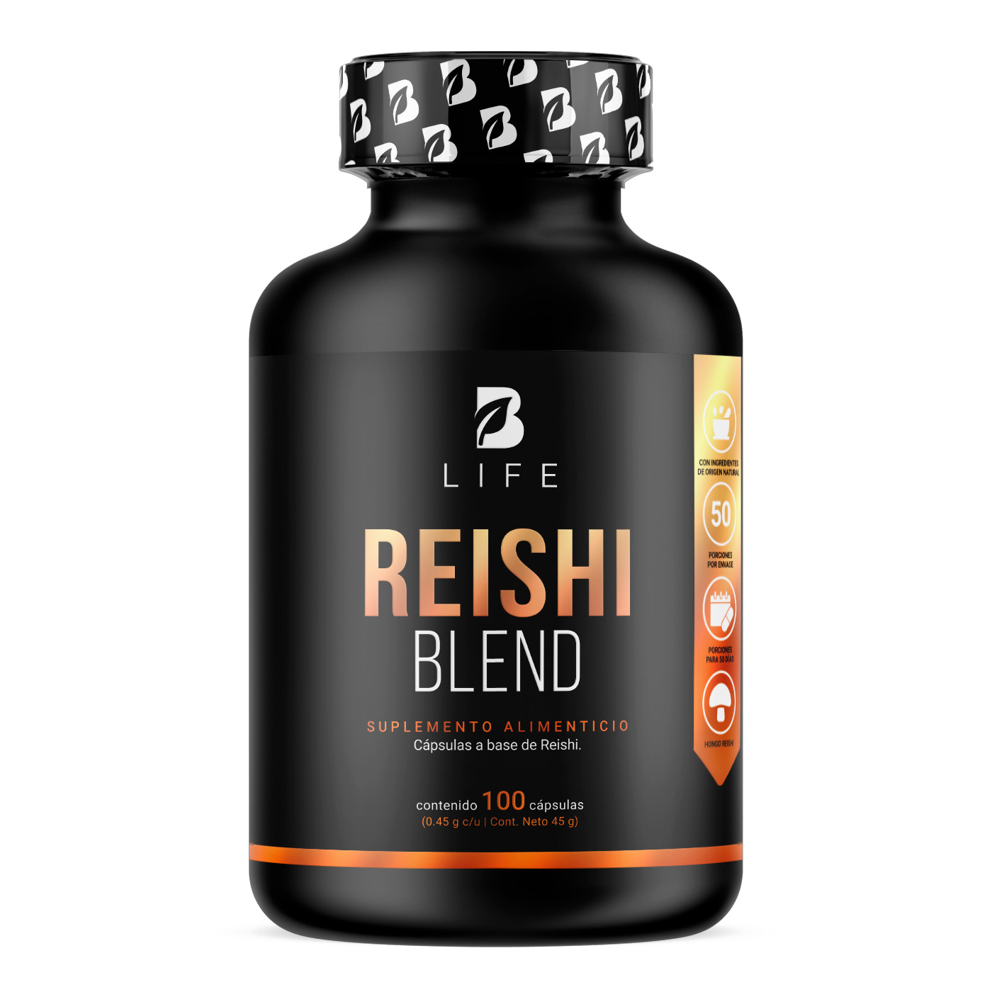 Foto 2 pulgar | Reishi Blend  B Life 100 Cápsulas