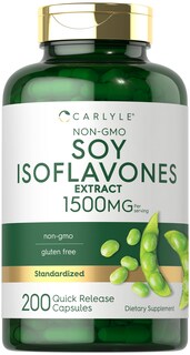 Foto 1 | Suplemento de Isoflavonas de Soja Carlyle 1500 Mg | 200 Cápsulas - Venta Internacional