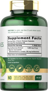 Foto 2 | Suplemento de Isoflavonas de Soja Carlyle 1500 Mg | 200 Cápsulas - Venta Internacional