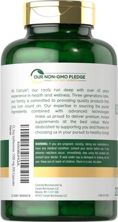 Foto 3 | Suplemento de Isoflavonas de Soja Carlyle 1500 Mg | 200 Cápsulas - Venta Internacional