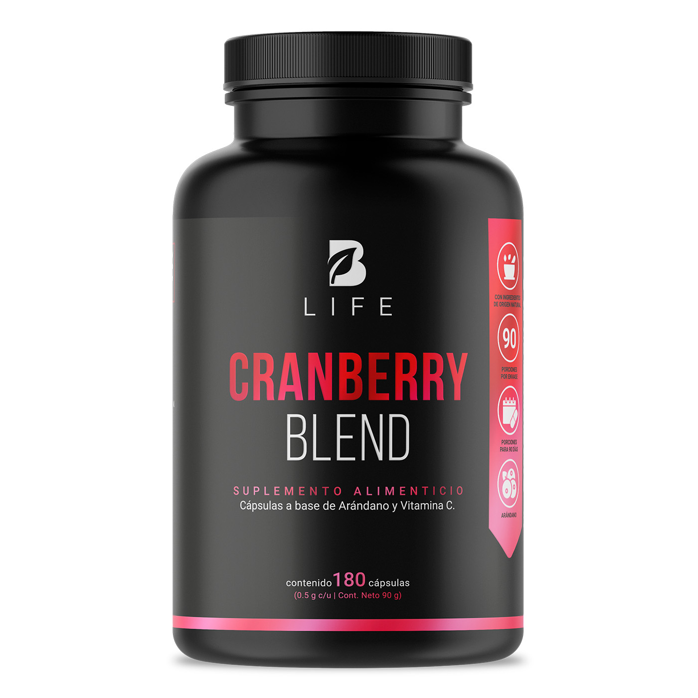 Foto 2 pulgar | Cranberry Blend B Life 180 Cápsulas