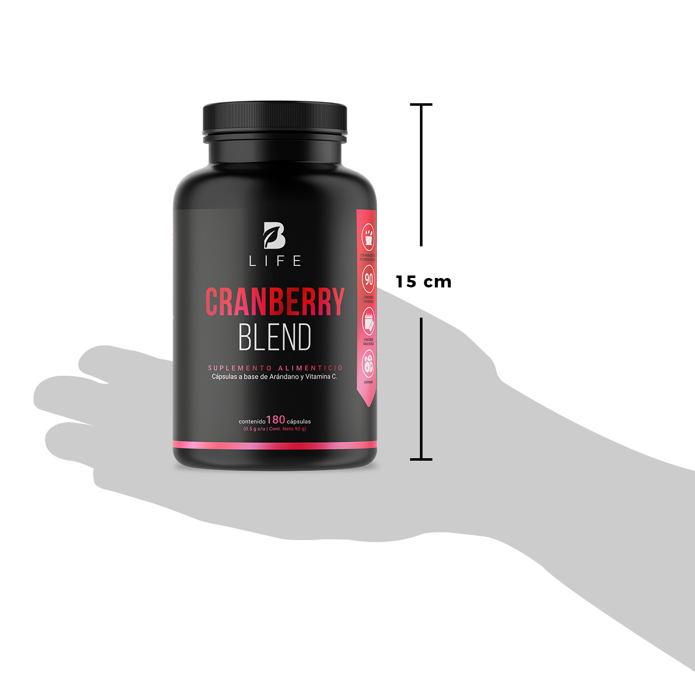 Foto 6 | Cranberry Blend B Life 180 Cápsulas