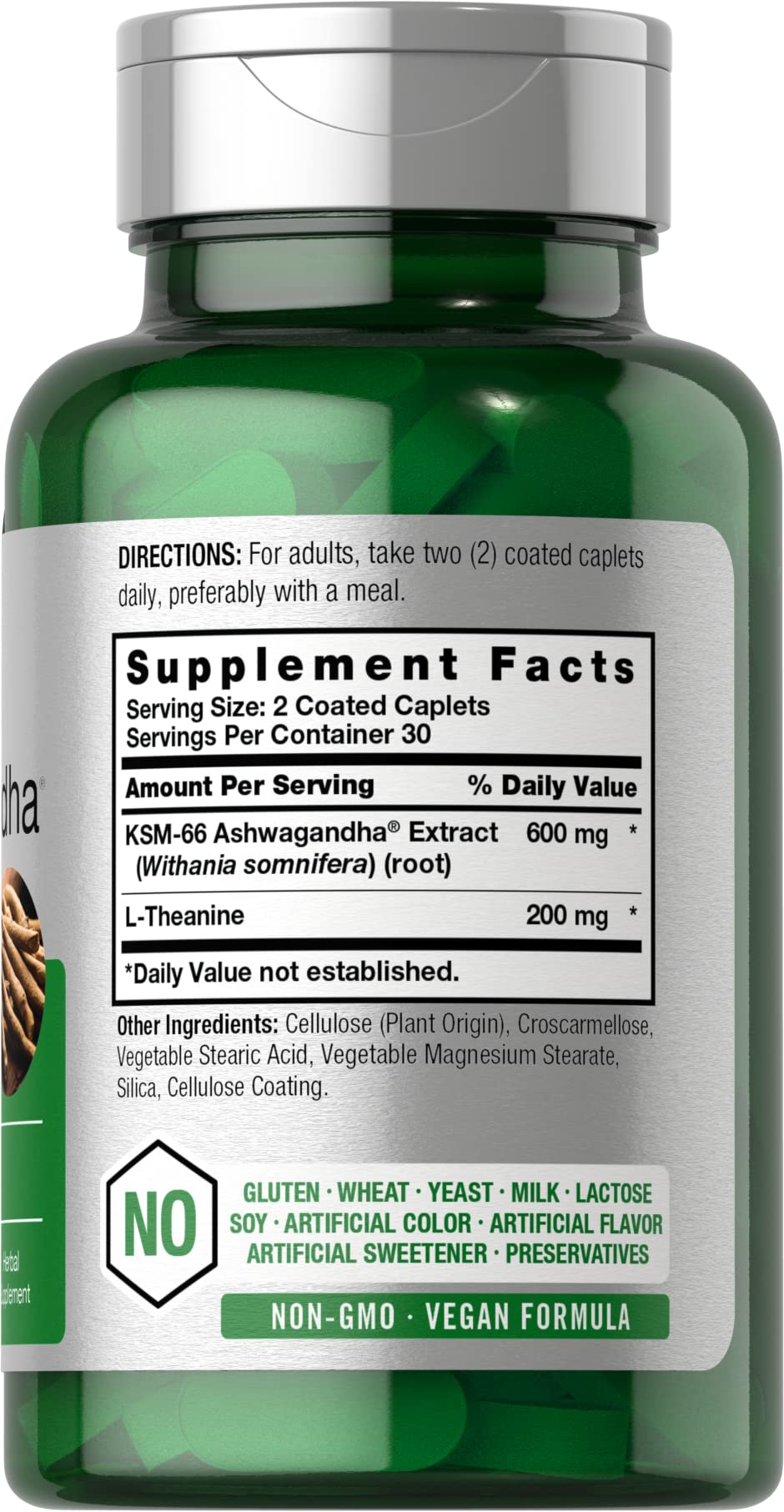 Foto 3 pulgar | Suplemento Horbach Ksm-66 Ashwagandha 600 Mg 60 Cápsulas - Venta Internacional