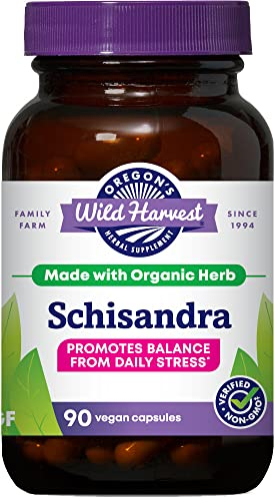Foto 2 pulgar | Suplemento Oregon's Wild Harvest La Mesa Wild Harvest Schisandra Organic 90 - Venta Internacional