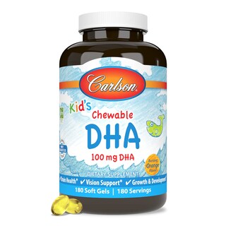 Foto 5 | Suplemento Carlson Kid's Chewable Dha 180 Cápsulas - Venta Internacional