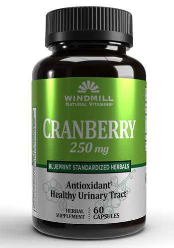 Foto 2 pulgar | Suplemento Windmill Cranberry, Cápsulas de 250 Mg 60 - Venta Internacional