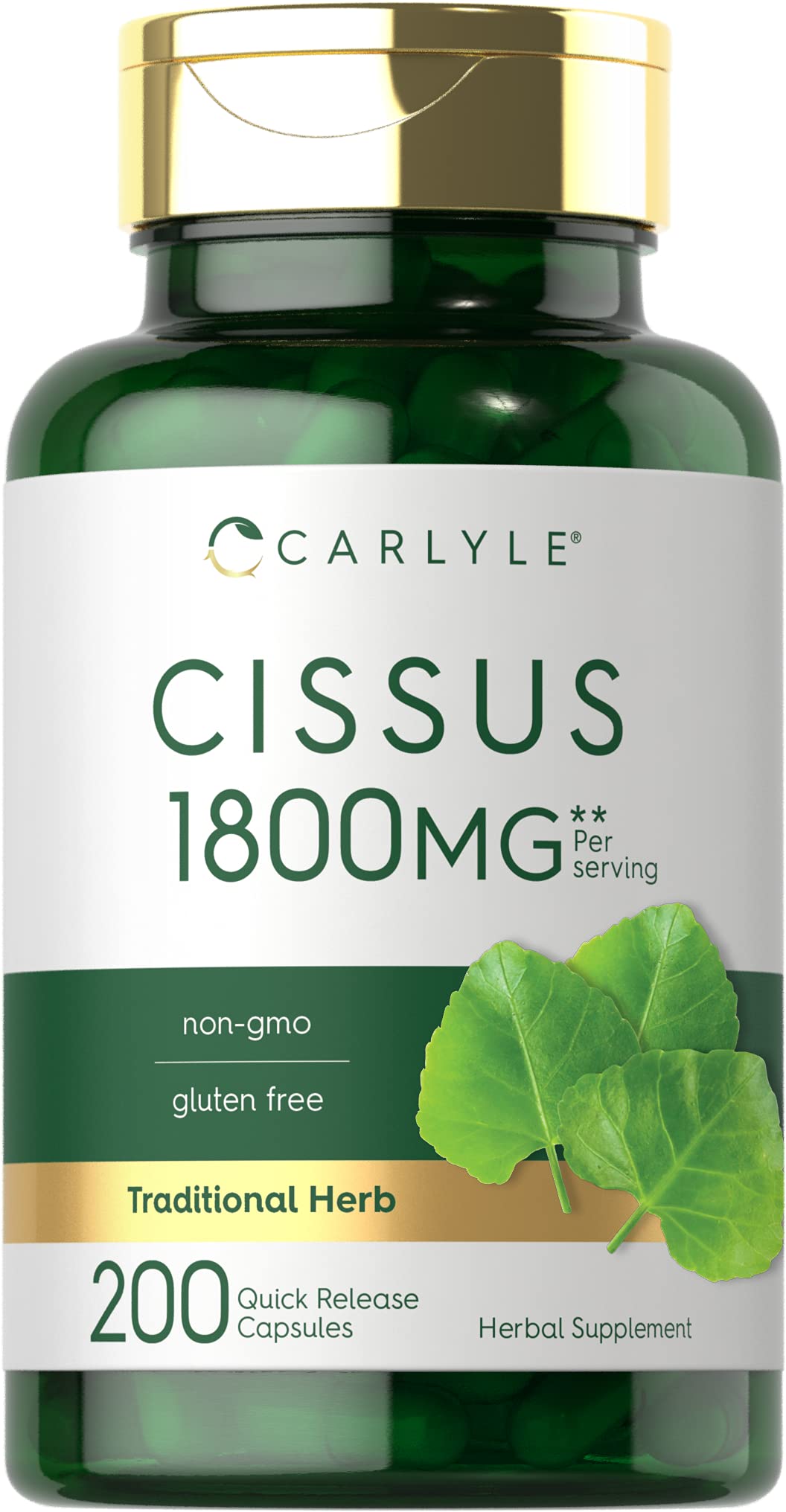 Foto 2 pulgar | Suplemento Carlyle Cissus Quadrangularis 1800 mg 200 Cápsulas - Venta Internacional