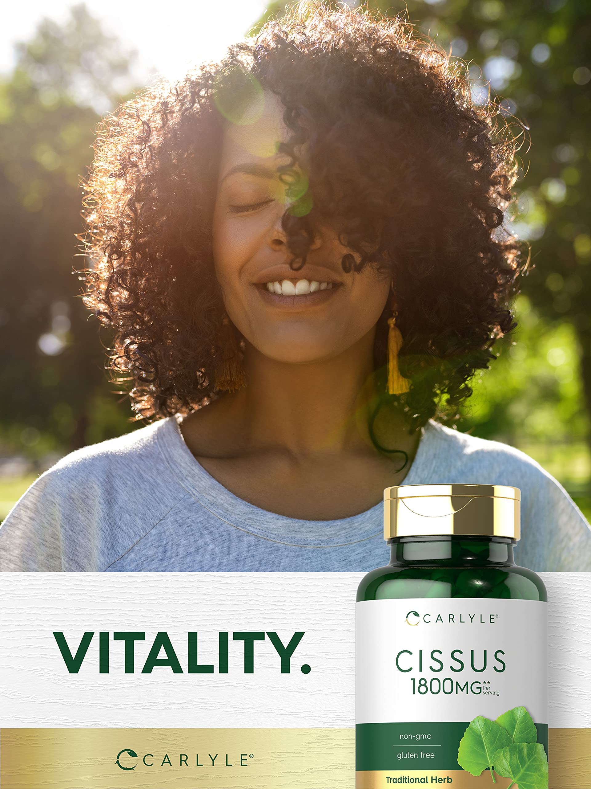 Foto 7 pulgar | Suplemento Carlyle Cissus Quadrangularis 1800 mg 200 Cápsulas - Venta Internacional
